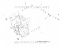 SYSTÈME DE TRANSMISSION, GEARCASE MOUNTING, REAR