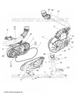 SYSTÈME DE TRANSMISSION, CLUTCH OVER AND DUCTING