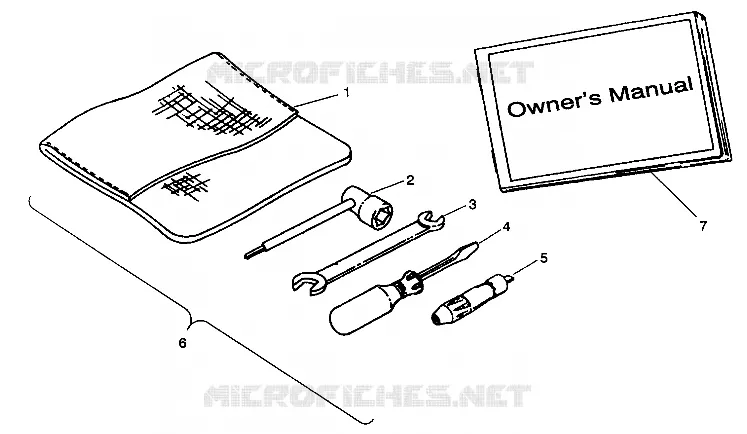OUTILS Trail Blazer W937221 (4924082408035A)