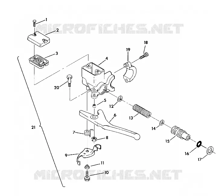 MAITRE CYLINDRE 400 XC (4920122012020A)