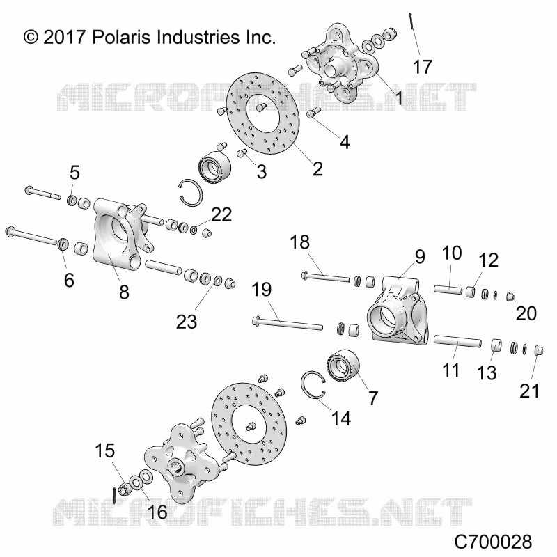 SUSPENSION ARRIERE CARRIER