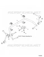 SUSPENSION AVANT STABILIZER BAR- Z19VFE99NK (702030)