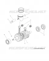 ENGINE, PISTON ET VILEBREQUIN