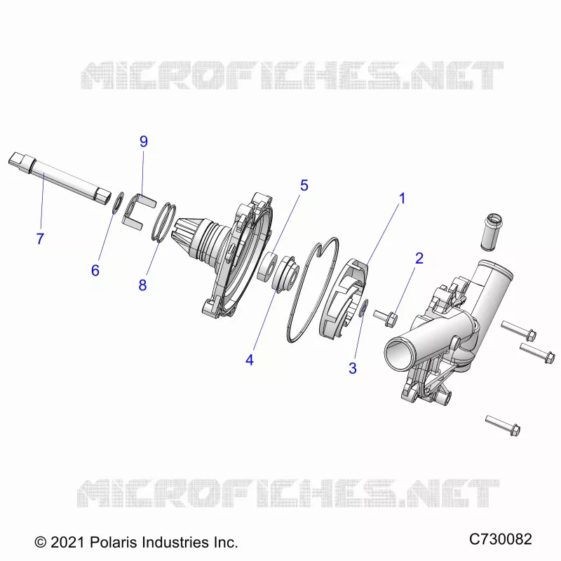 MOTEUR, WATERPUMP