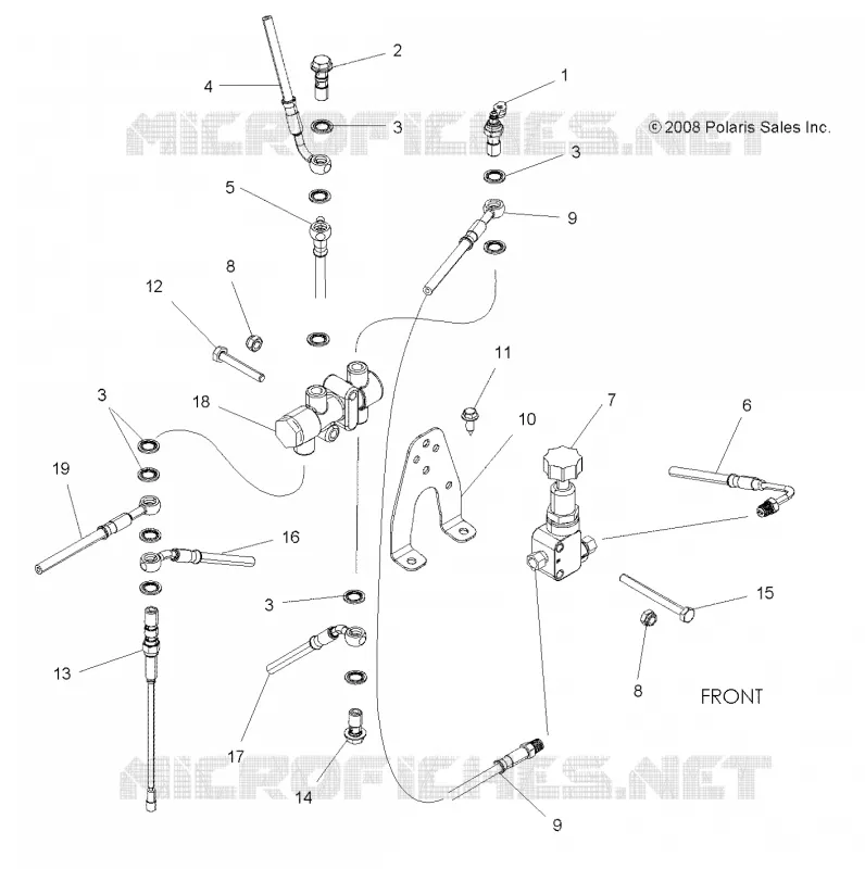 FREINS, VALVE SYSTEM