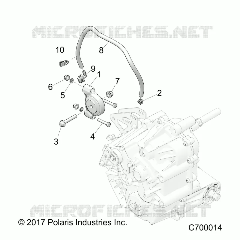 DRIVE TRAIN, MAIN SUPPORT PONT