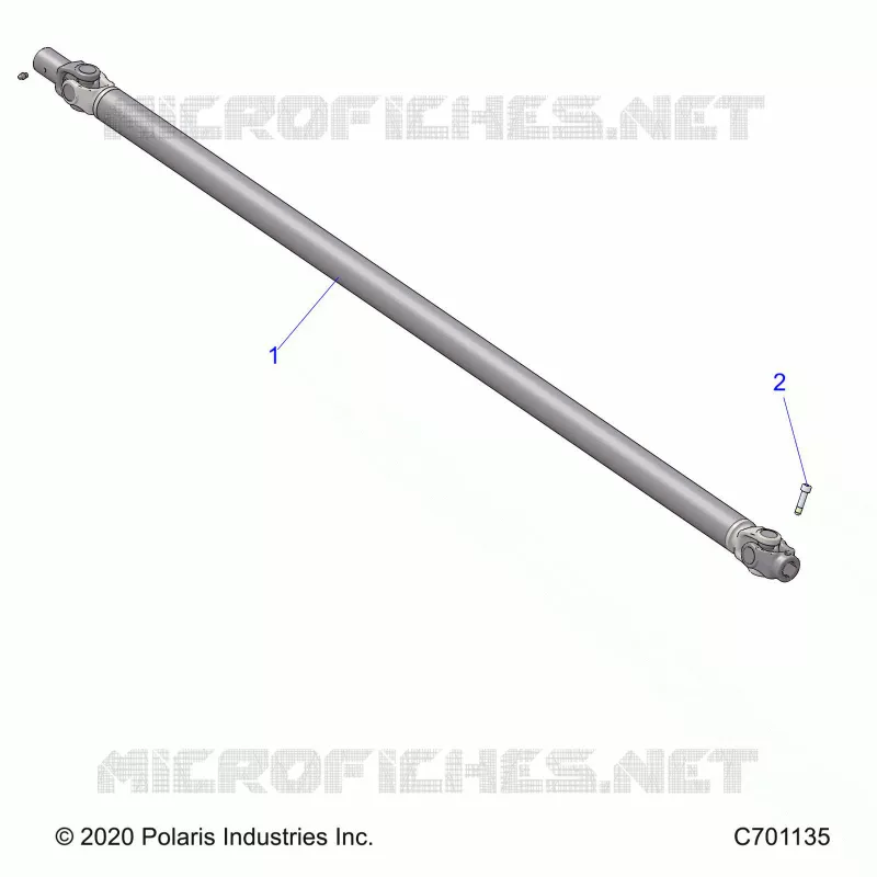 SYSTÃˆME DE TRANSMISSION, FRONT PROP SHAFT