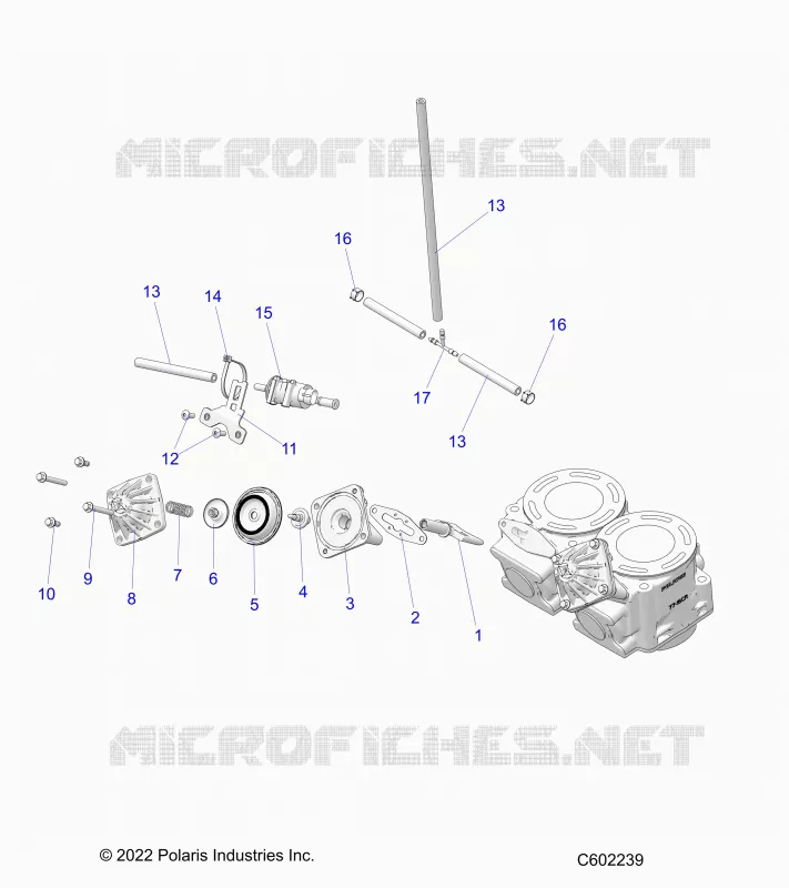 ENGINE, VALVE D'ECHAPPEMENTS AND SOLENOID