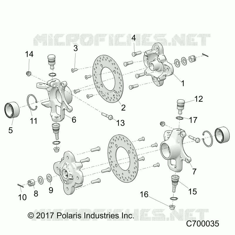 SUSPENSION AVANT HUB