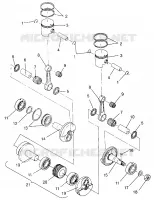 PISTON ET VILEBREQUIN TRAN SPORT 0960143 AND EURO TRAN SPORT E960143 (4932273227C007)
