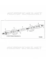 DRIVE TRAIN, HALF ARBRE DE TRANSMISSION ARRIERE