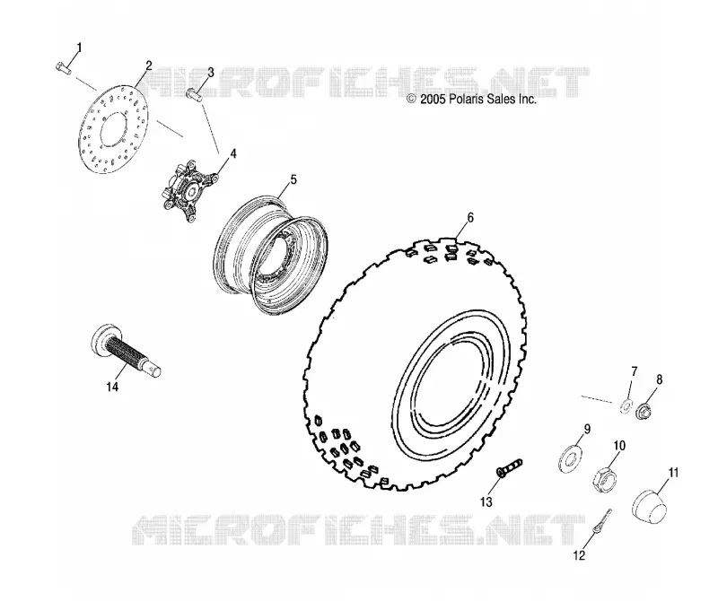 ROUES, FRONT