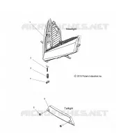 ELECTRICITE, HEADLIGHT AND TAILLIGHT