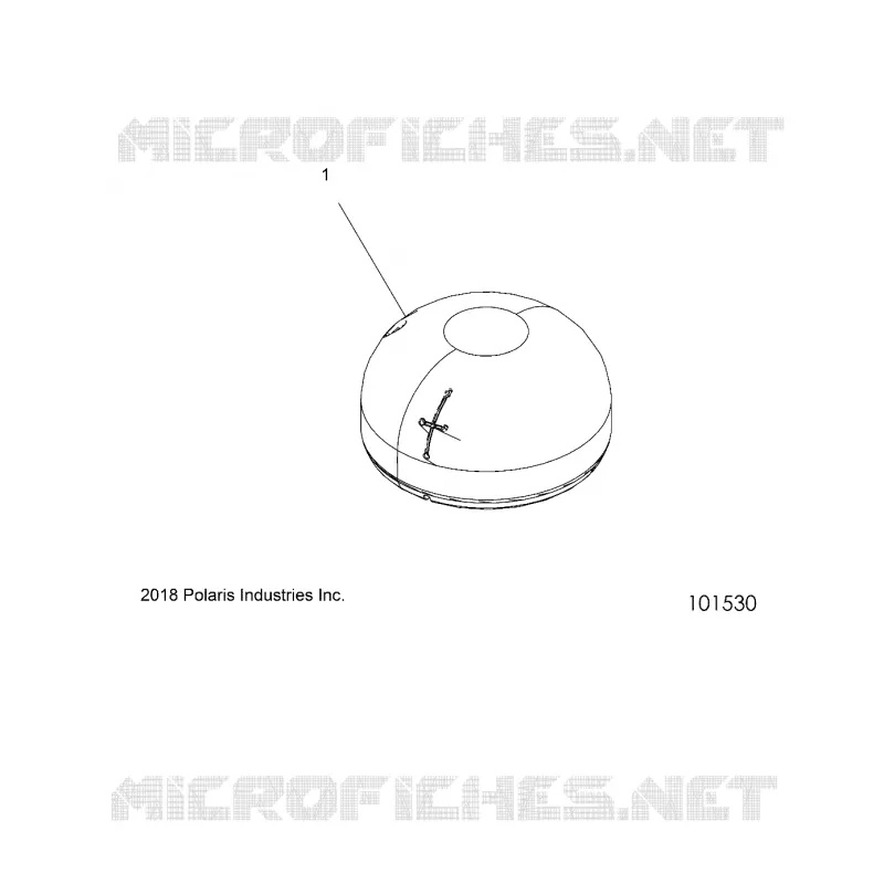 BODY, POMPE A CARBURANT COVER