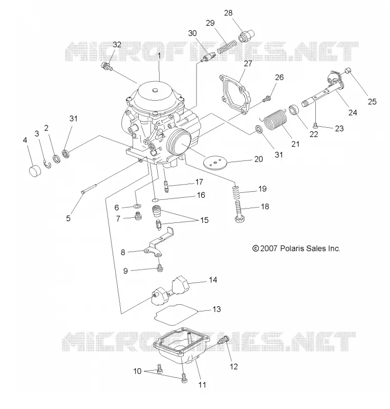 MOTEUR, CARBURATEUR