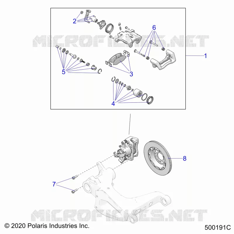 BRAKES, ETRIER DE FREIN ARRIERE