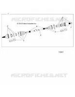 DRIVE TRAIN, TRANSMISSION ARRIERE SHAFT