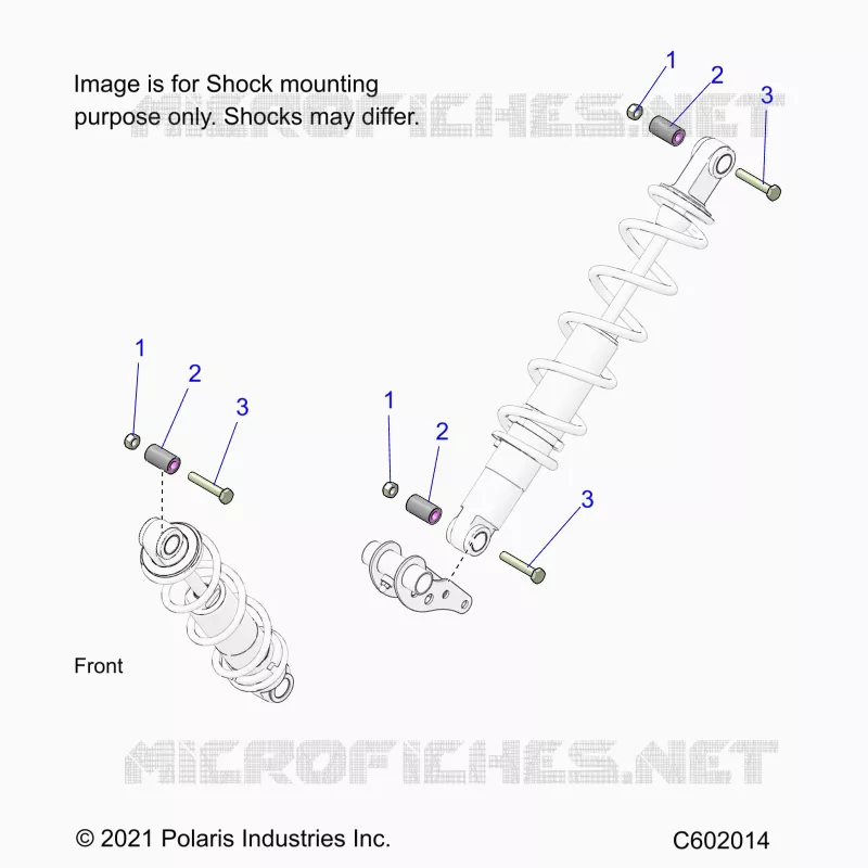 SUSPENSION, SUPPORT AMORTISSEUR , REAR SUSP.
