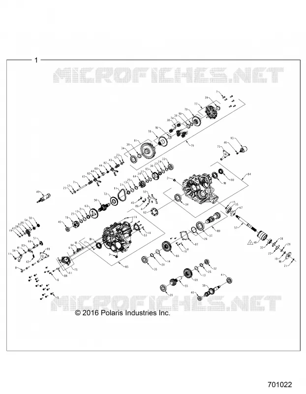 SYSTÈME DE TRANSMISSION, PONT PRINCIPAL (FROM 2/2/16)