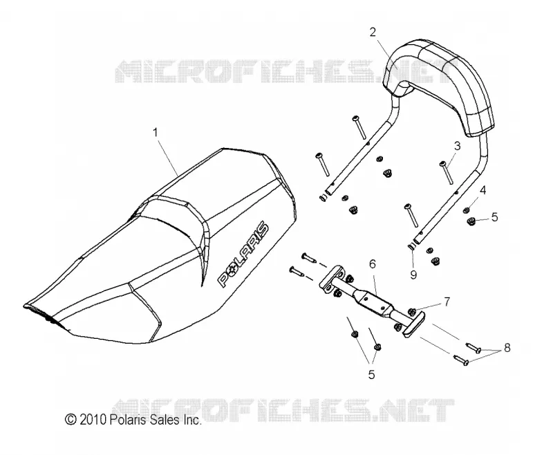 BODY, SEAT AND DOSSERET