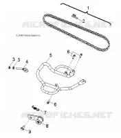 SYSTÃˆME DE TRANSMISSION, DRIVE CHAIN AND GUARD