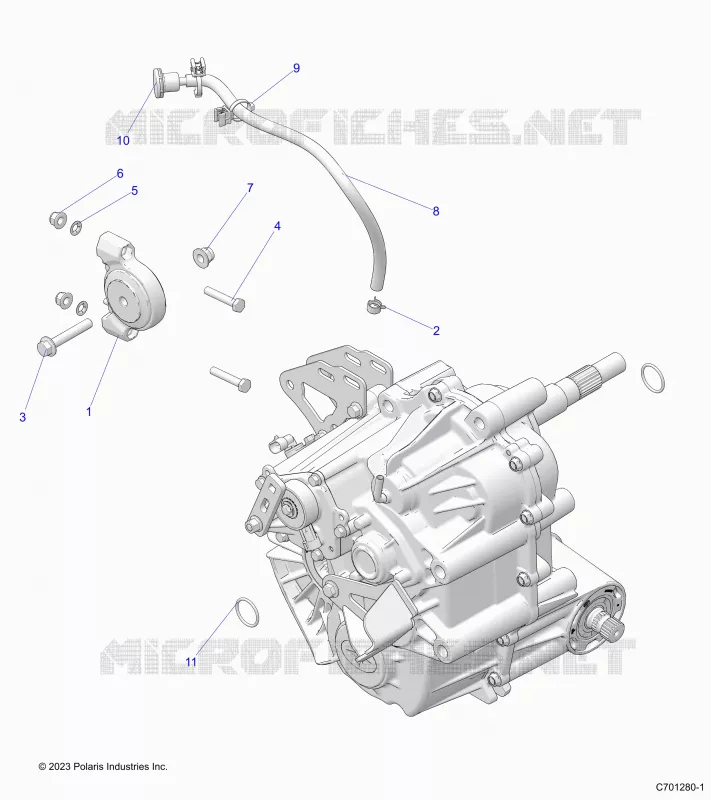 SYSTÃˆME DE TRANSMISSION, MAIN GEARCASE MOUNTING