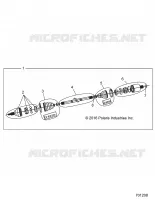 SYSTEME DE TRANSMISSION, FRONT HALF SHAFT