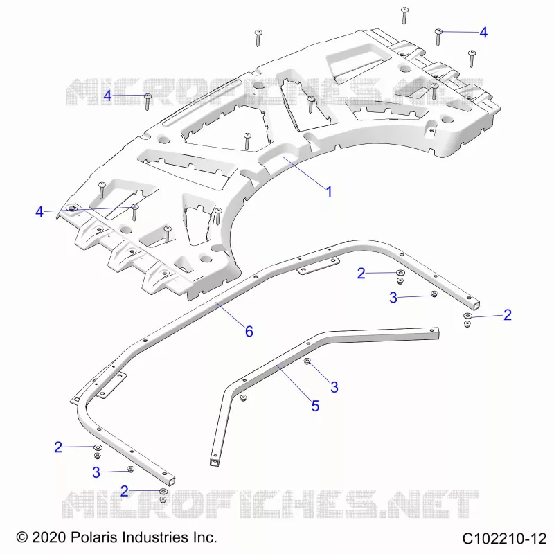 CARROSSERIE ARRIERE RACK