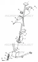 COLONNE DE DIRECTION XPLORER 300 W97CC28C (4939813981B012)