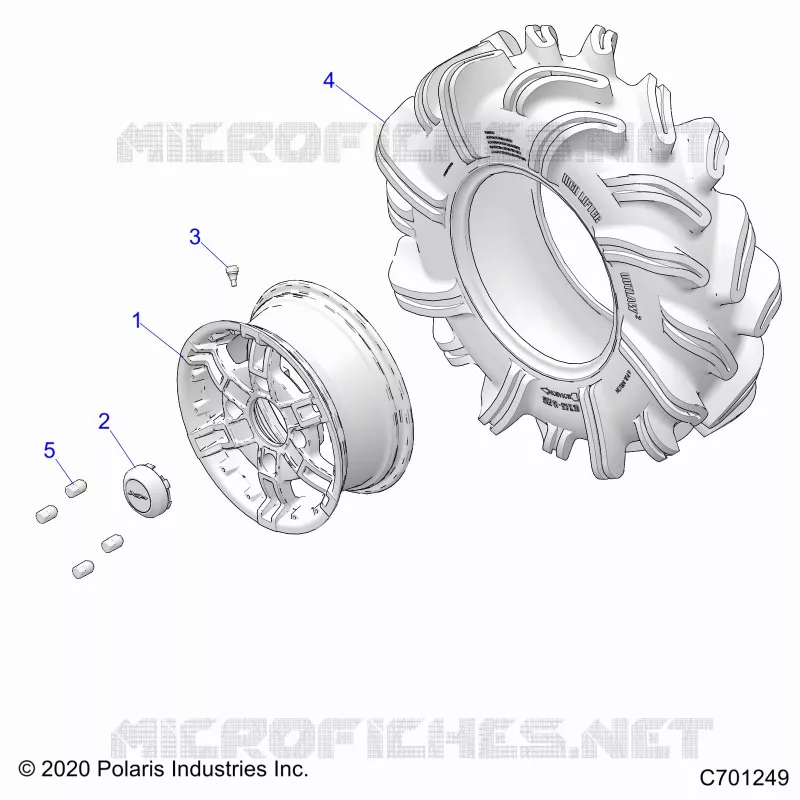 ROUES, REAR
