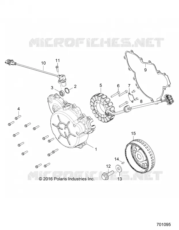 MOTEUR, STATOR AND COVER