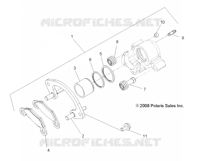 BRAKES, ETRIER DE FREIN ARRIERE