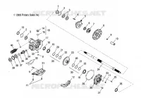 ROUES, REAR AXLE