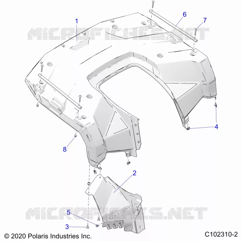 CARROSSERIE ARRIERE CAB
