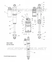 SUSPENSION, AMORTISSEUR IFS (7044120)