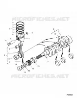 ENGINE, PISTON ET VILEBREQUIN