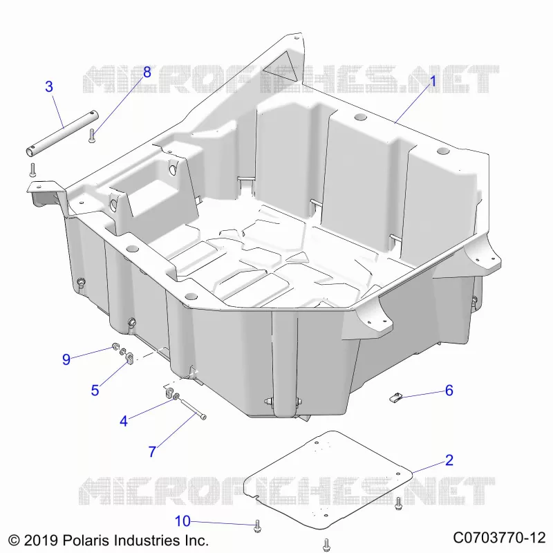 CARROSSERIE ARRIERE RACK