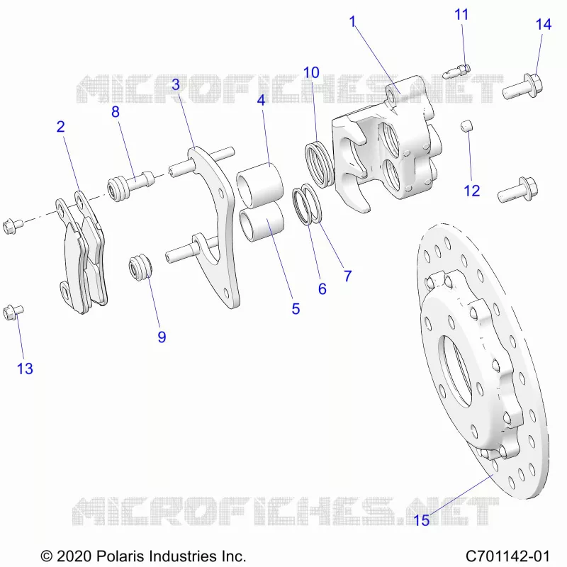 BRAKES, ETRIER DE FREIN ARRIERE