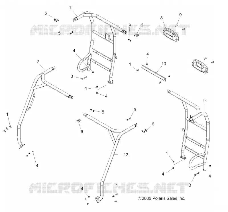 CHASSIS, CAB CADRE