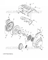 ENGINE, CARTERS REFROIDISSEMENT ET LANCEUR