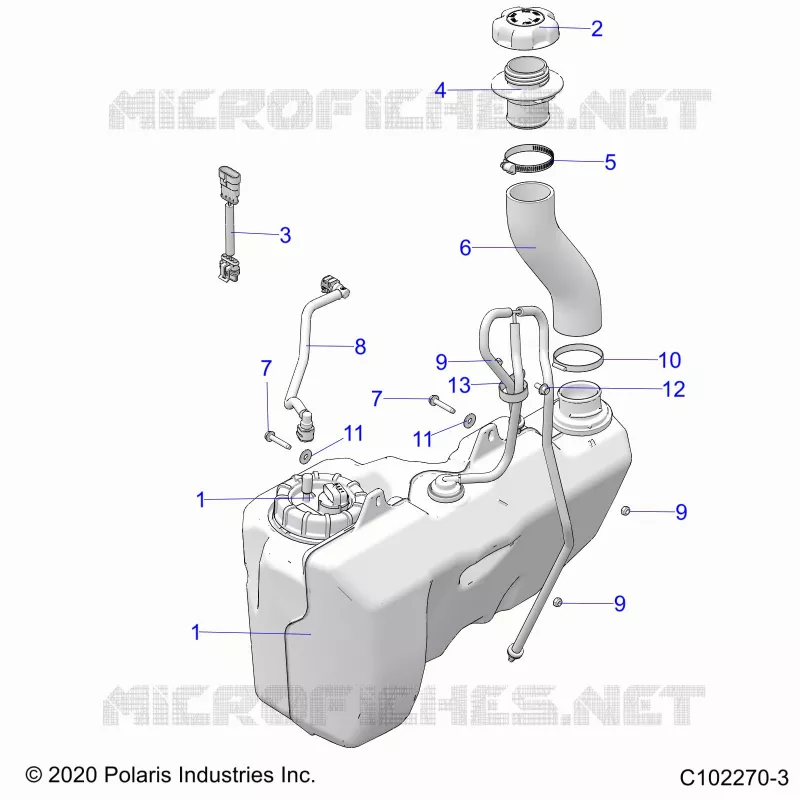 SYSTÃˆME D'ALIMENTATION, FUEL TANK
