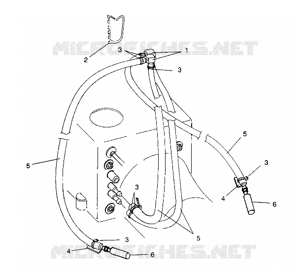 SIPHON SL 750 B944070 (4927012701019A)