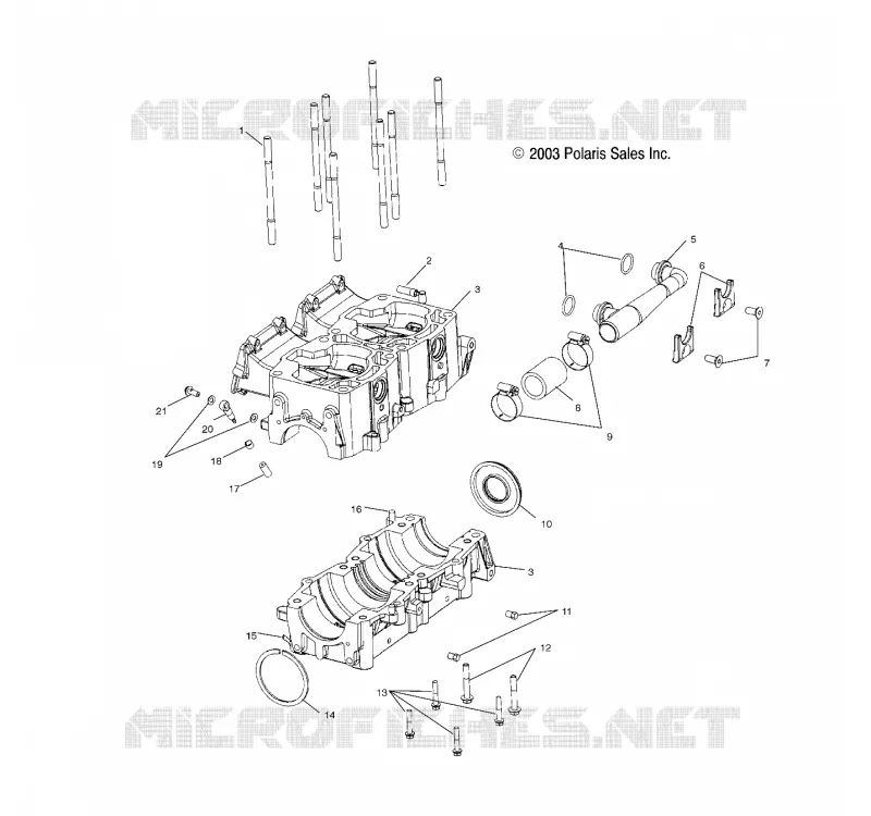 CARTERS MOTEUR (800)