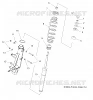 SUSPENSION, SUPPORT AVANT