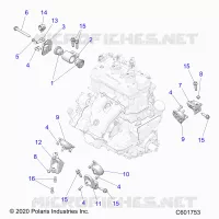MOTEUR, MOUNTING & LONG BLOCK