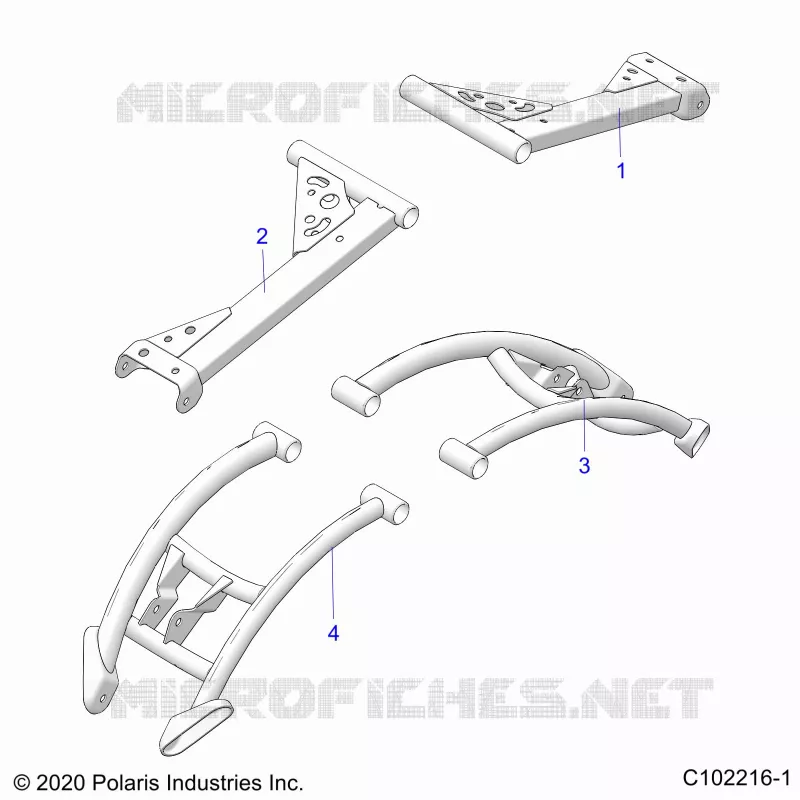 SUSPENSION ARRIERE CONTROL ARMS
