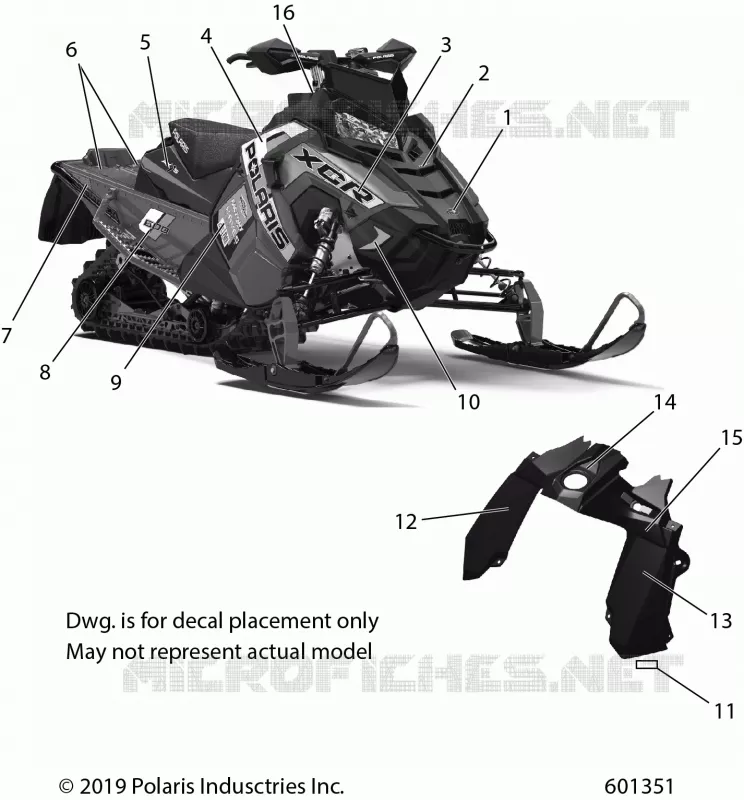EMBLEMES, GRAY SIDE PANEL OPTION