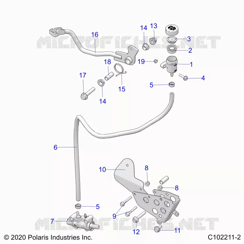 BRAKES, BRAKE PEDAL AND MAITRE CYLINDRE