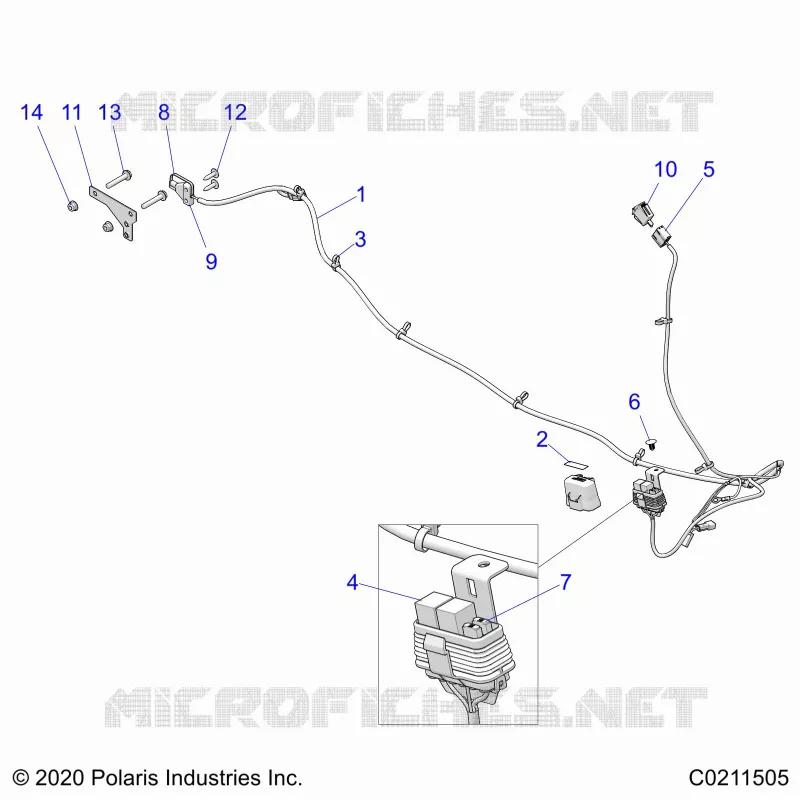 ELECTRICITE, ACCESSORY HARNESS