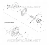 SYSTEME DE TRANSMISSION, SECONDARY CLUTCH